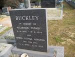 BUCKLEY Algernon Sydney 1895-1974 & Maria Louisa Adriana VAN ZYL 1895-1976