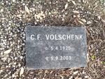 VOLSCHENK C.F. 1925-2003