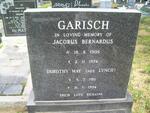 GARISCH Jacobus Bernardus 1905-1974 & Dorothy May LYNCH 1911-1994