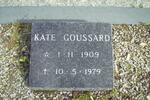 GOUSSARD Kate 1909-1979