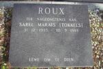 ROUX Sarel Marais 1935-1983