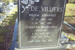 VILLIERS Willem Johannes, de 1912-1983 & Johanna Magdalena NEETHLING 1915-2006