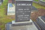 GROBBELAAR Pieter de Vos 1906-1992 & Johanna Jacoba DE VILLIERS 1908-1996