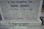 HOOGENHOUT Daniel Marais 1918-1981