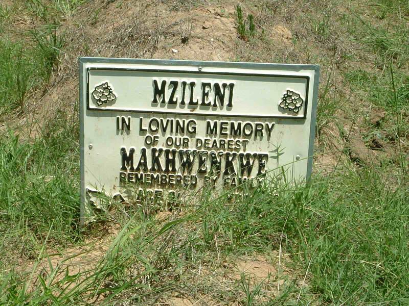 MZILENI  Makhwenkwe 