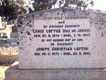 LOFTUS Joseph Christiaan 1872-1963 & Lenie DE JONGH 1874-1947