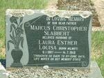 SLABBERT Marcus Christopher 1887-1948