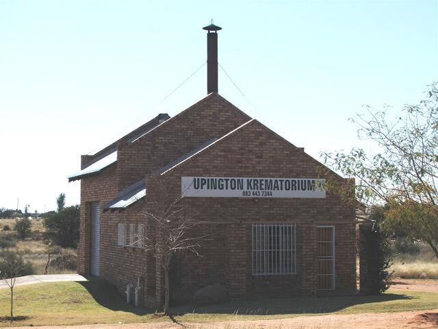 9. Upington Crematorium, West of the Cemetery