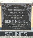 SOUNES Gert Michiel 1915-1976