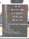 COETZEE C.H. 1899-1977