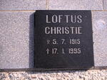 LOFTUS Christie 1915-1995