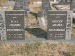 HENDRIKS H.A.J. 1909-1995 & Hester Jacoba 1909-1977