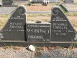 WATT Wynand Johannes, van der 1911-1996 & Hendrika Cornelia PIETERSE 1914-1984