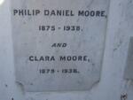 MOORE Philip Daniel 1875-1938 & Clara 1879-1938