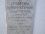 TATFORD Frank -1942 & Christina Munro YOUNG -1942