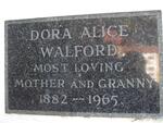 WALFORD Dora Alice 1882-1965