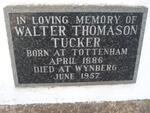 TUCKER Walter Thomason 1886-1957
