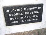 ROBSON George 1870-1956