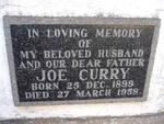 CURRY Joe 1899-1958