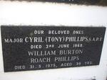 PHILLIPS Cyril -1968 :: PHILLIPS William Burton Roach -1975