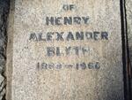 BLYTH Henry Alexander 1889-1960