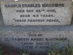 RAWBONE Harold Charles 1885-1968 & Elizabeth Annie BAILEY 1887-1983