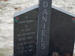 DANIELS Rene Avis 1966-1992
