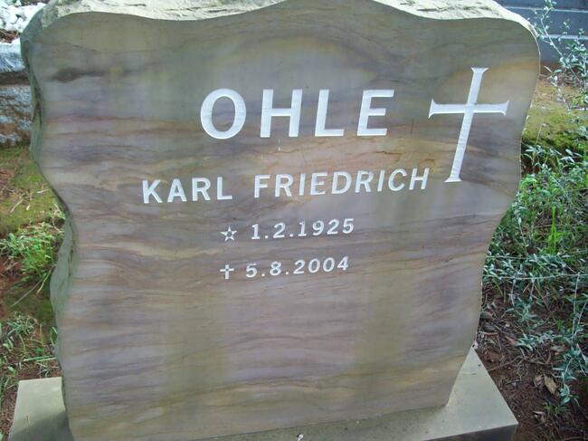 OHLE Karl Friedrich 1925-2004