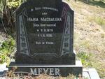 MEYER Maria Magdalena nee OOSTHUIZEN 1879-1936