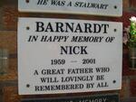 BARNARDT Nick 1959-2001
