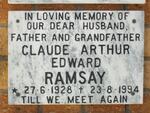 RAMSAY Claude Arthur Edward 1928-1994