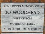 WOODHEAD Jo 1914-2001