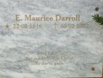 DARROLL E. Maurice 1916-2002