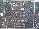 FOUCHE G.J. 1904-1982 & E.E.E. 1907-2004