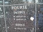 FOURIE Jacobus 1956-2006 & Sonica 1960-