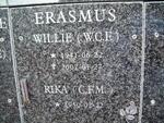ERASMUS W.C.E. 1941-2007 & C.F.M. 1950-