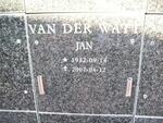 WATT Jan, van der 1932-2007