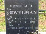 WELMAN Venetia H. 1918-2007