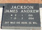 JACKSON James Andrew 1919-1994