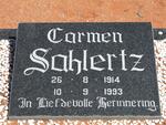 SAHLERTZ Carmen 1914-1993