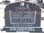 SWANEPOEL Jacobus Johannes 1929-1997 & Susanna Petronella 1932-1998
