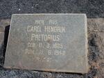 PRETORIUS Carel Hendrik 1885-1942