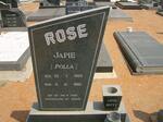 ROSE Japie 1928-1980