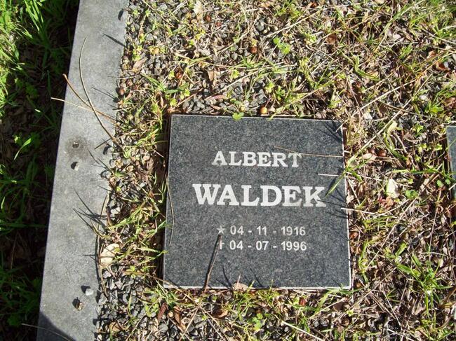 WALDEK Albert 1916-1996