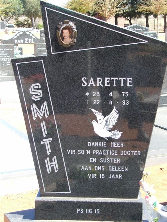 SMITH Sarette 1975-1993