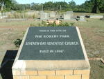 Eastern Cape, BATHURST district, Rokeby Park, Seventh Day Adventist, Cemetery