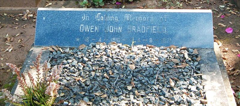 BRADFIELD Owen John 1916-1974
