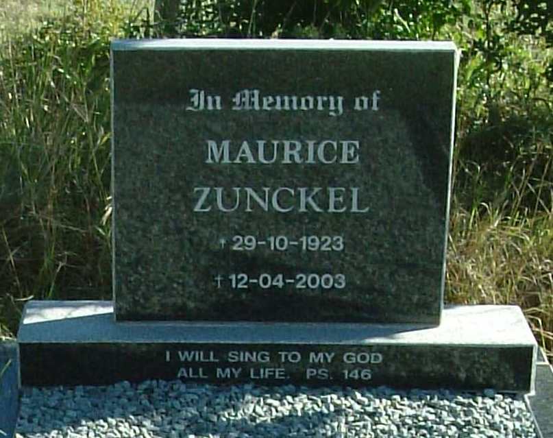 ZUNCKEL Maurice  1923-2003