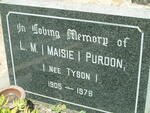 PURDON L.M. nee TYSON 1905-1978