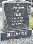 BLOEMKOLK Tinus 1893-1977